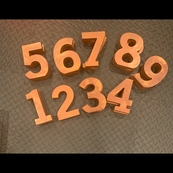 Other - Numbers- Wooden